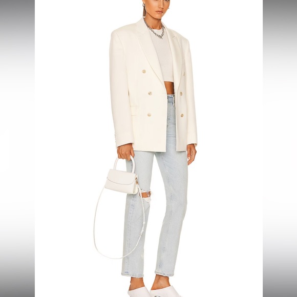 By Far Mini Bag in White 💎No longer made💎 - Picture 4 of 6